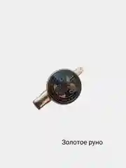 Заколка для волос, для одежды,  длина 3,5 см, диаметр 2 см