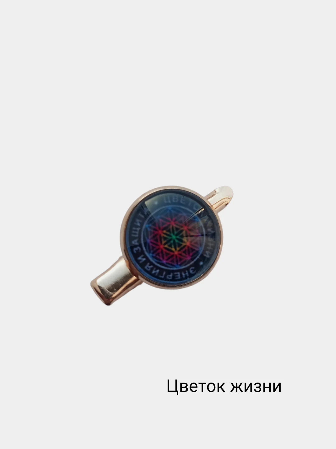 Заколка для волос, для одежды,  длина 3,5 см, диаметр 2 см
