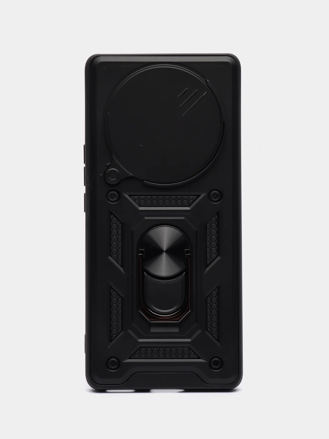 Чехол Honor X9a / Хонор Х9а противоударный, с металлической подставкой кольцом
