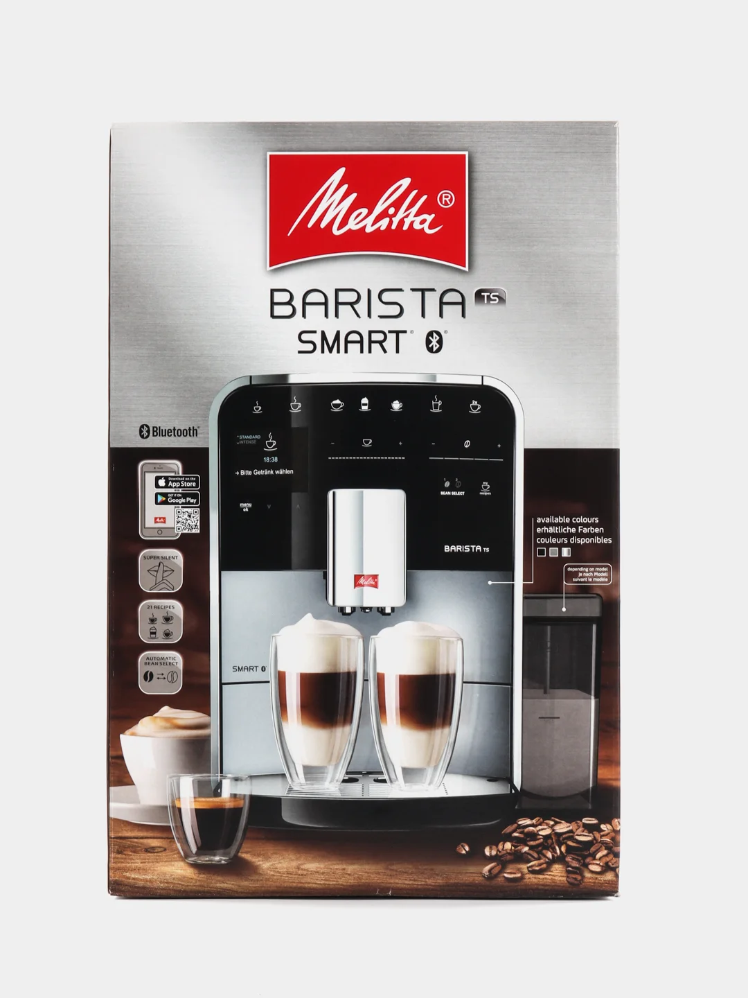Автоматическая Кофемашина Melitta Caffeo F 850-101 Barista TS Smart серебро