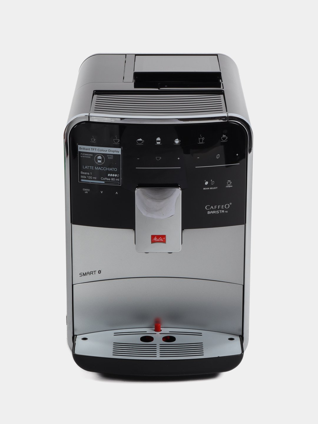 Автоматическая Кофемашина Melitta Caffeo F 850-101 Barista TS Smart серебро  купить по цене 170696.9 ₽ в интернет-магазине Магнит Маркет