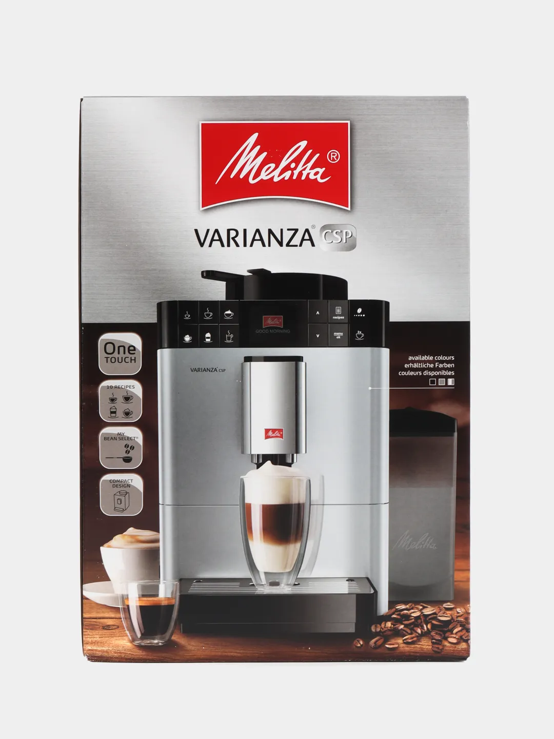 Автоматическая Кофемашина Melitta Caffeo F 570-101 Varianza CSP, серебро