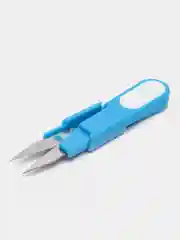 Голубой ножницы рыболовные, в футляре