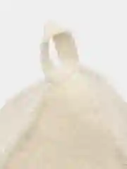 Белый шапка для бани и сауны