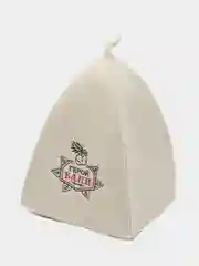 Вишнёвый шапка для бани и сауны