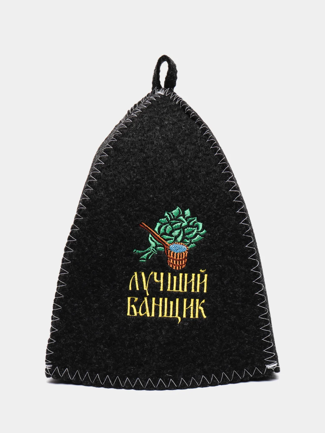 Золотой шапка для бани и сауны