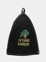 Золотой шапка для бани и сауны