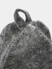 Черный шапка для бани и сауны