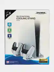 Белый подставка-зарядка охлаждающая для PS5 TP5-1507, для геймпада DualSense, джойстиков