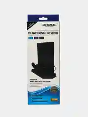 Зарядная станция подставка охлаждающая PS4/ProSlim 023B, зарядка для геймпада джойстика
