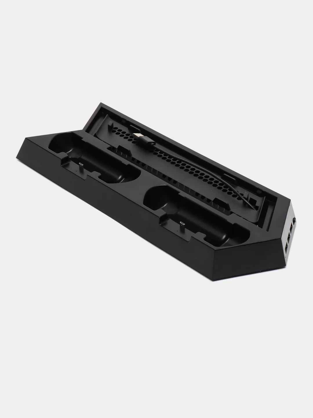 Черный зарядная станция подставка охлаждающая PS4/ProSlim 023B, зарядка для геймпада джойстика