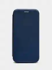 Синий чехол-книжка для Honor 8S / 8S Prime / Huawei Y5 2019, Хонор 8С, 8С Прайм, Хуавей У5 2019