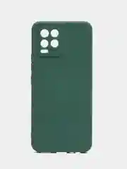 Тёмно-зелёный чехол силиконовый для Realme 8 / 8 Pro Реалми 8 / 8 Про  Silicone Cover