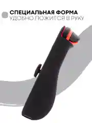 Черный защитный чехол для Joy-Con Nintendo Switch/Switch OLED силиконовый КАРТОФАН накладки 2шт