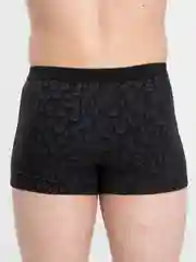 Черный трусы мужские боксеры спортивные