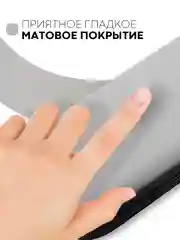 Серый чехол для консоли Nintendo Switch и Nintendo Switch OLED, защитный кейс КАРТОФАН на молнии