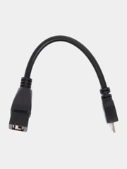 OTG переходник с Micro USB на USB с проводом / отг