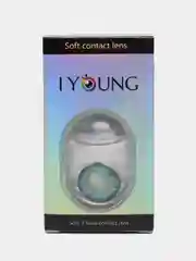 Бирюзовый контактные линзы I young цветные, без диоптрий