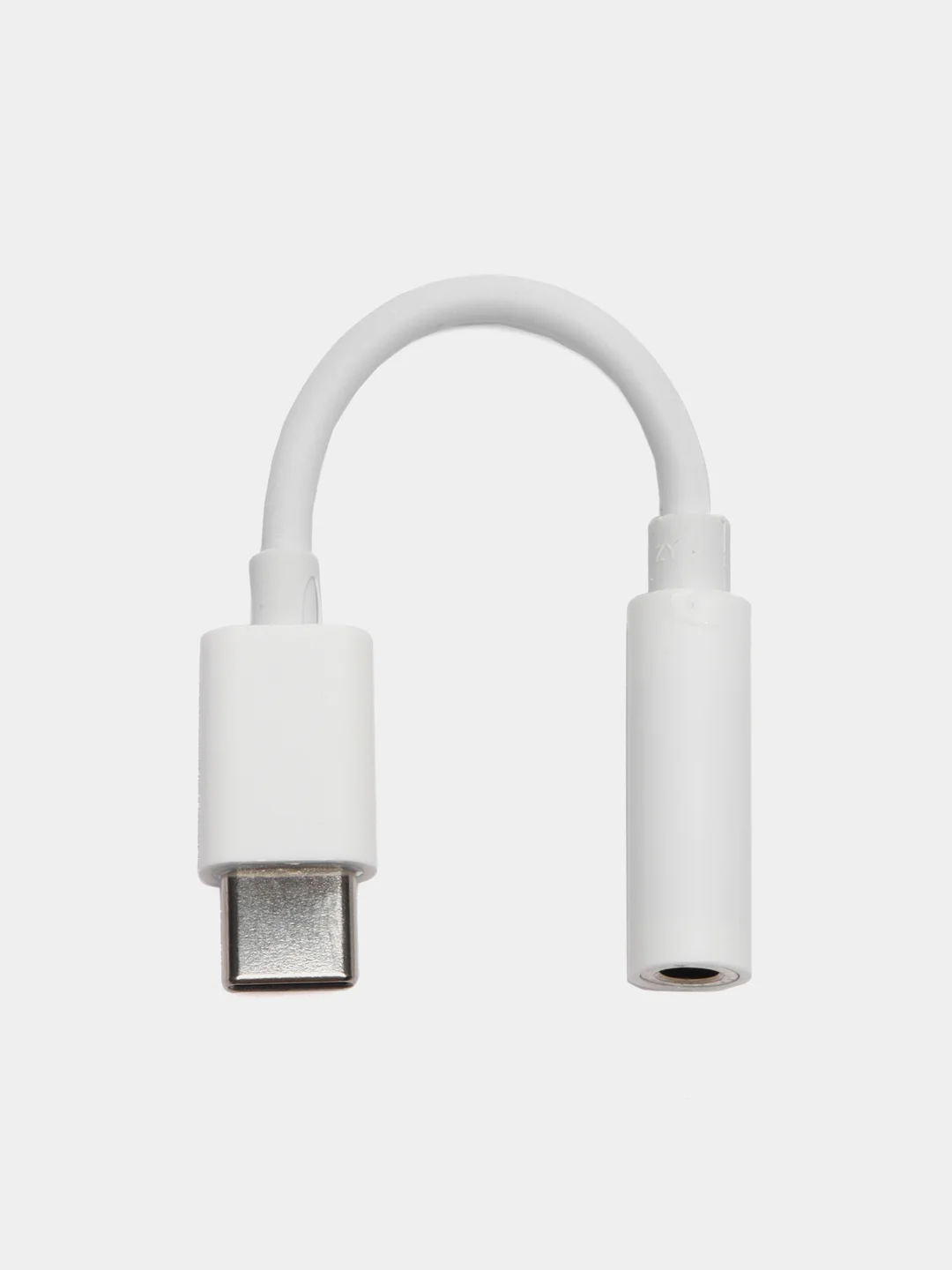 Белый переходник для наушников iPhone/3.5 мм mini jack, аукс, адаптер для айфона