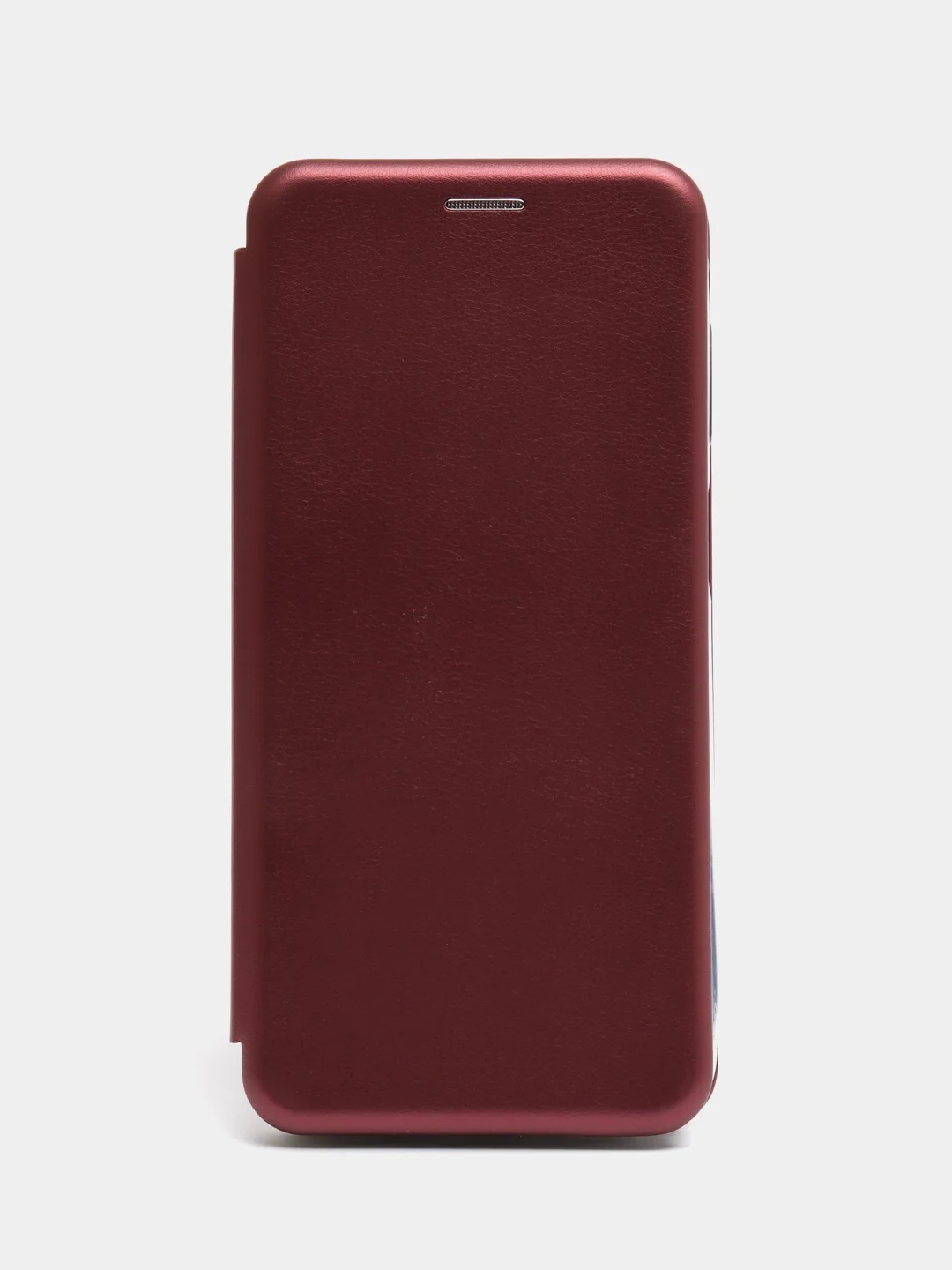 Багровый чехол-книжка Samsung Galaxy A12 / M12 (Самсунг галакси А12 / М12)