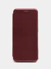 Багровый чехол-книжка Samsung Galaxy A12 / M12 (Самсунг галакси А12 / М12)