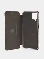 Багровый чехол-книжка Samsung Galaxy A12 / M12 (Самсунг галакси А12 / М12)