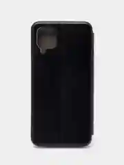 Черный чехол-книжка Samsung Galaxy A12 / M12 (Самсунг галакси А12 / М12)