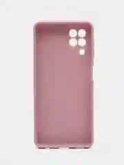 Желтый силиконовый чехол Samsung Galaxy A22 4G, M32, M22 (Самсунг Галакси А22, М32, М22) прозрачный