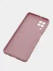 Желтый силиконовый чехол Samsung Galaxy A22 4G, M32, M22 (Самсунг Галакси А22, М32, М22) прозрачный
