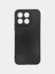 Чехол Honor X8b / Хонор Х8б черный, силиконовый, матовый
