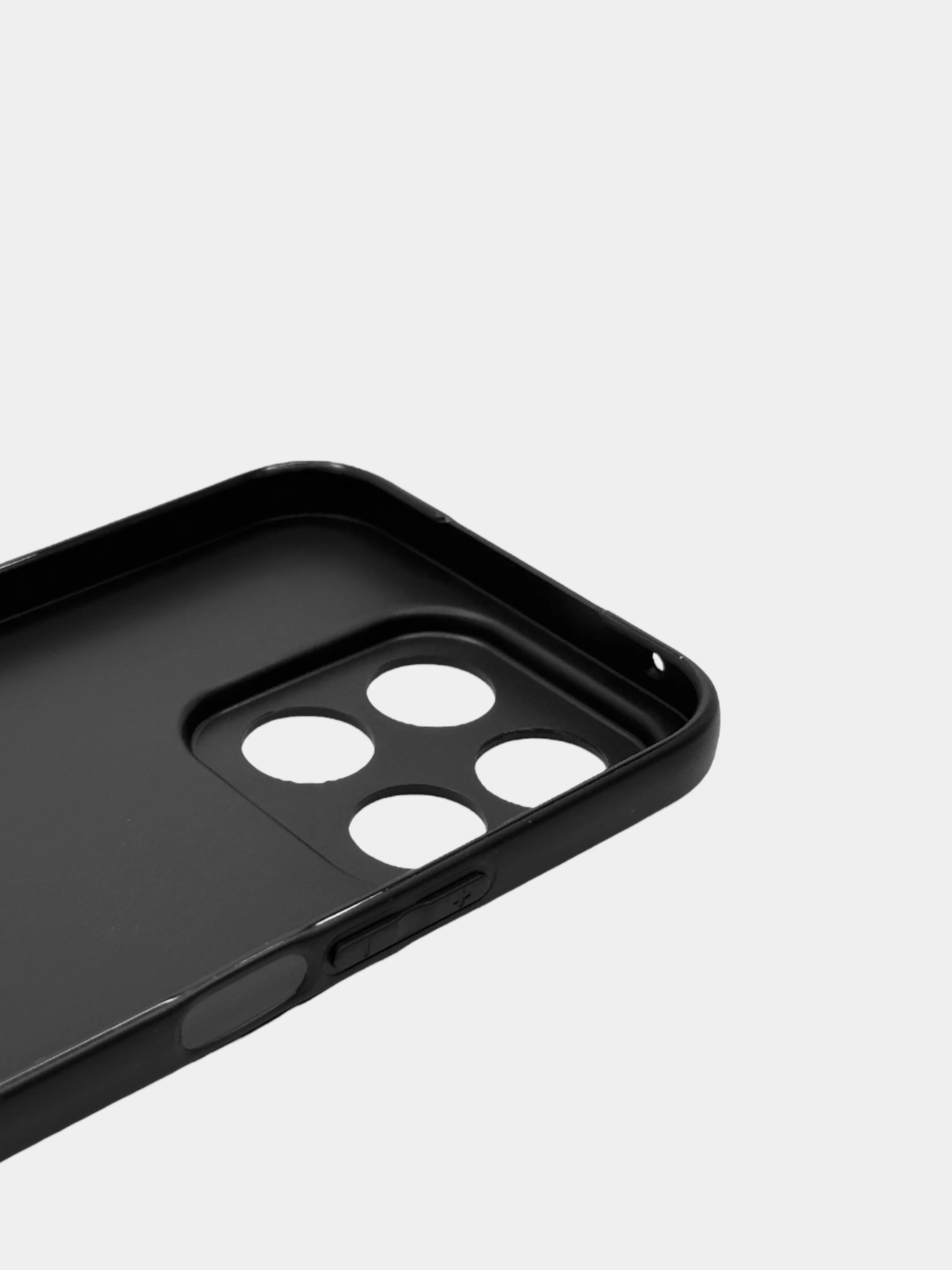 Черный чехол Honor X8b / Хонор Х8б черный, силиконовый, матовый