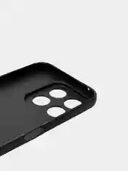 Черный чехол Honor X8b / Хонор Х8б черный, силиконовый, матовый