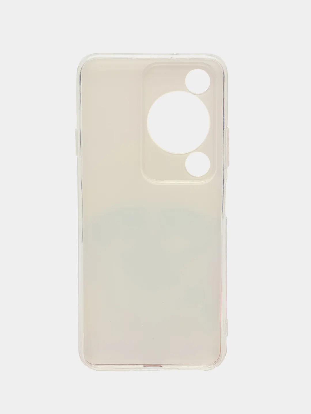 Голубой чехол на Huawei Nova Y72/Y72s / Хуавей Нова Y72/Y72s прозрачный, с рисунком, защита камеры