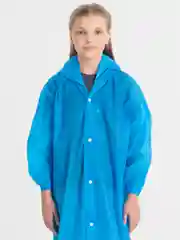 Розовый плащ-дождевик, детский
