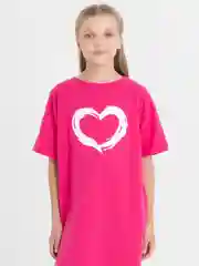 Салатовый платье-футболка oversize, туника для девочек