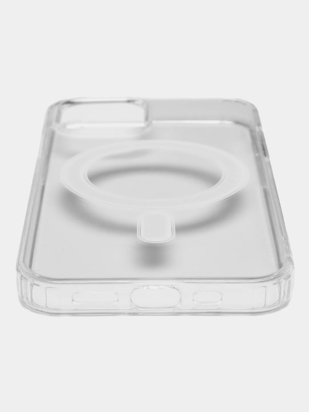 Прозрачный чехол MagSafe на iPhone прозрачный, на айфон, магсейф