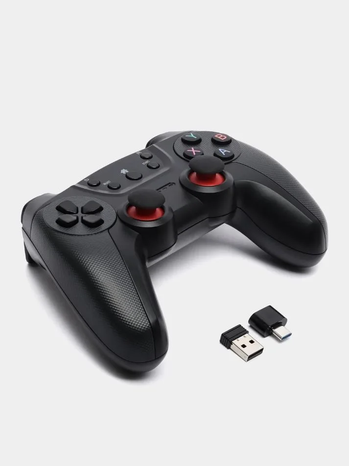 Черный геймпад для телефона и ПК для PS3, беспроводной