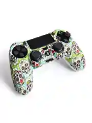 Салатовый защитный силиконовый чехол для геймпада Sony PlayStation 4 DualShock, накладка на джойстик