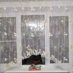 Тюль на кухню готовая жаккард