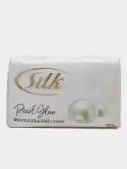 Туалетное мыло Silk с увлажняющим молочным кремом морскими минералами, 120 гр