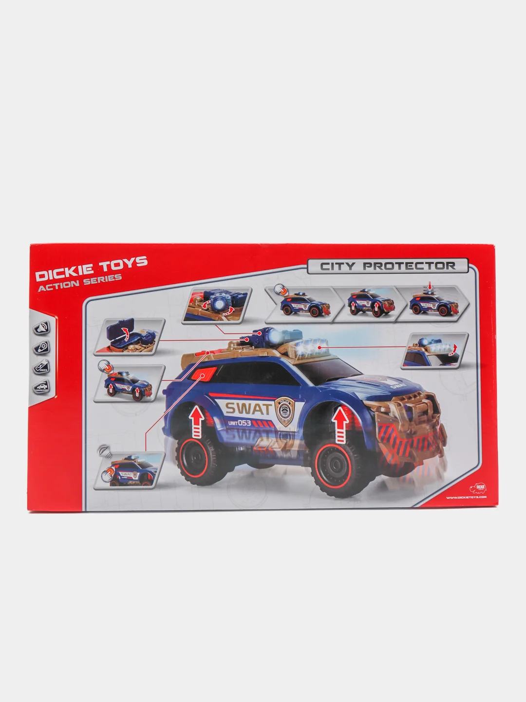 Машинка Dickie Toys "Полицейский внедорожник", 33 см, 3308380