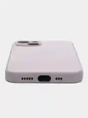 Багровый силиконовый чехол на iPhone 13, 13 Pro, 13 Pro Max, со стеклянной панелью