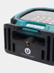 Бирюзовый многофункциональный светодиодный туристический фонарь