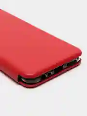 Красный чехол-книжка Xiaomi Redmi 9 (Сяоми Редми 9)