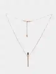 Черный цепочка тонкая с кулоном Xuping Jewelry, кулон спичка