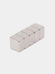 5 штук 5x5х3мм Магнит неодимовый призма N38