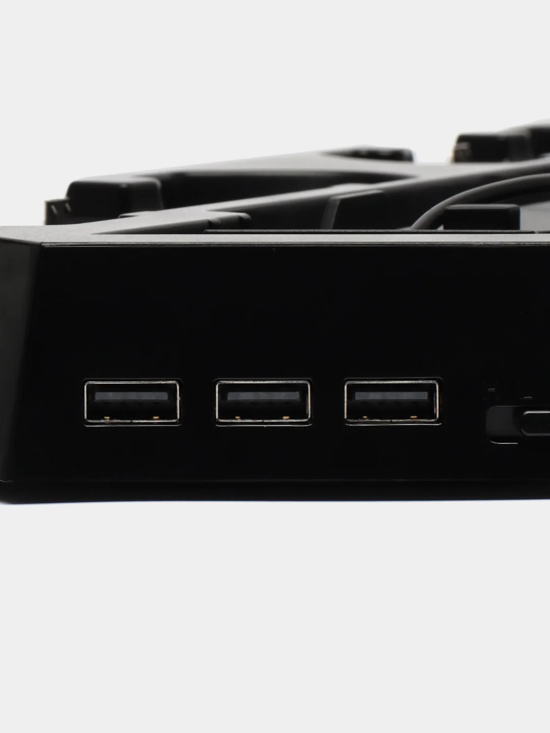 Черный зарядная станция подставка охлаждающая PS4/ProSlim 023B, зарядка для геймпада джойстика