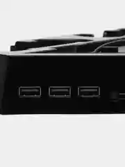 Черный зарядная станция подставка охлаждающая PS4/ProSlim 023B, зарядка для геймпада джойстика
