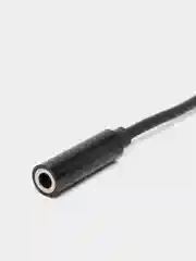 Белый переходник для наушников iPhone/3.5 мм mini jack, аукс, адаптер для айфона
