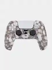 Светло-коричневый защитный силиконовый чехол для геймпада Sony PlayStation 5 накладка на джойстик-контроллер